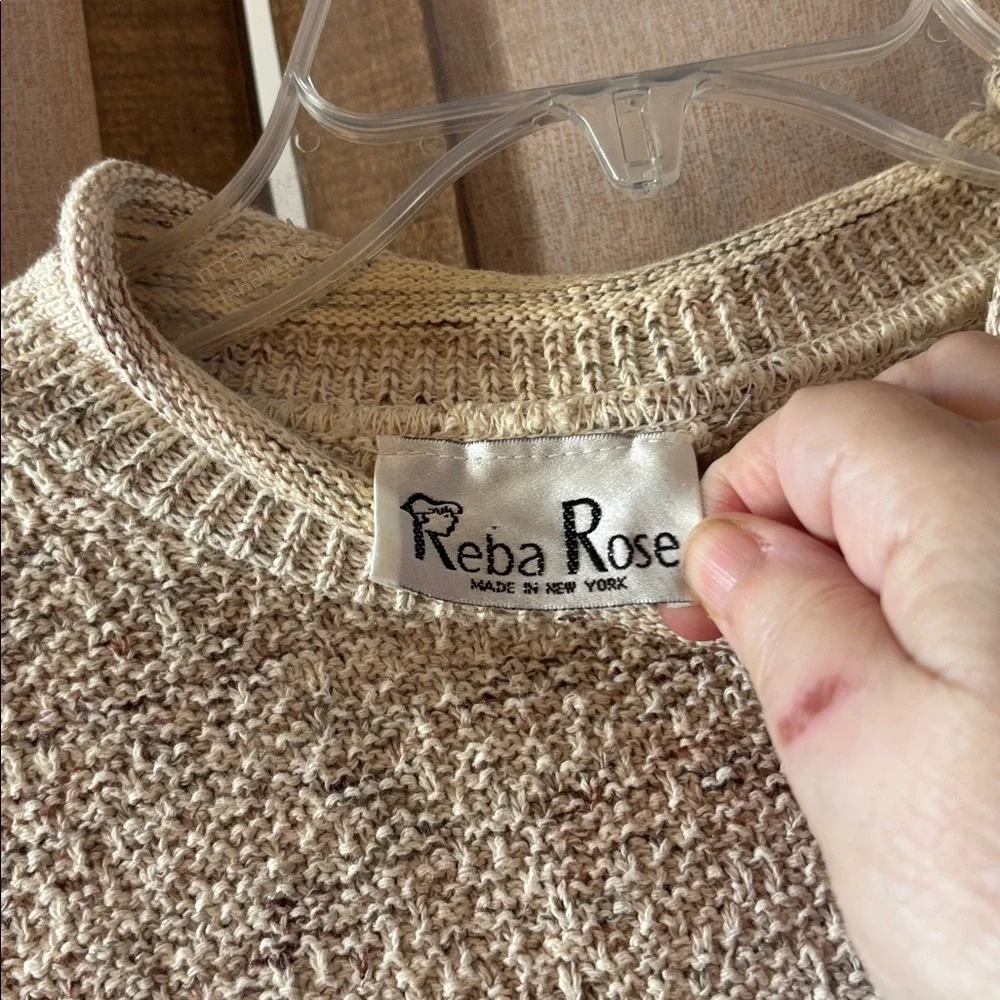 FINAL MARKDOWN LADIES Reba Rose Sweater medium